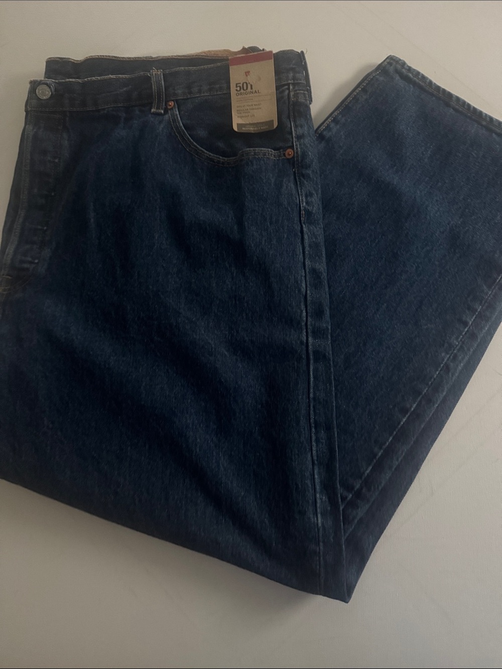 Levis 501 Jeans Mens 48 30 Button Fly